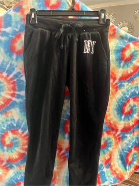 flirtitude Black Jogger Pants Size XS Like New